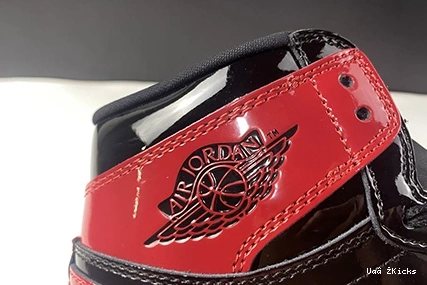 Jordan Patent” 192 1 Air High AllSeason “Bred 555088-063 OG 0923